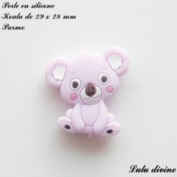 Perle en silicone Koala